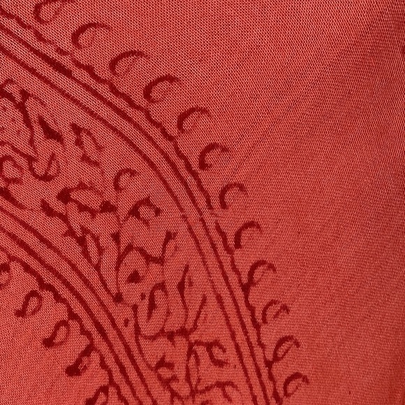 LEOPARDS and Roses orange boho lightweight dress - Picture 15 of 16